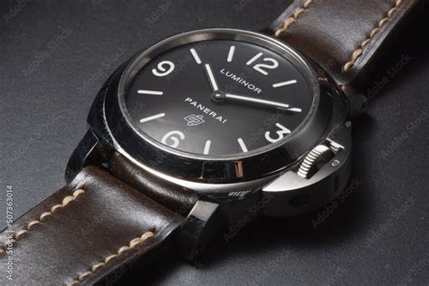 panerai crown bridge|Panerai watch crown guard.